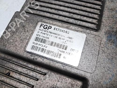 Engine control unit (ECU) FIAT GRANDE PUNTO (199_) 1.3 D Multijet (199.AXD11, 199.AXD1A, 199.AXD1B,... | BP31144420M57 