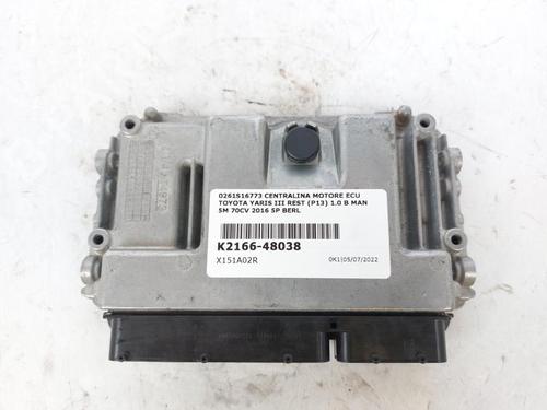 Used Engine control unit (ECU) Engine control unit (ECU) TOYOTA YARIS (_P13_) 1.0 (KSP130_, KSP130) (69 hp) 15158183 15158183