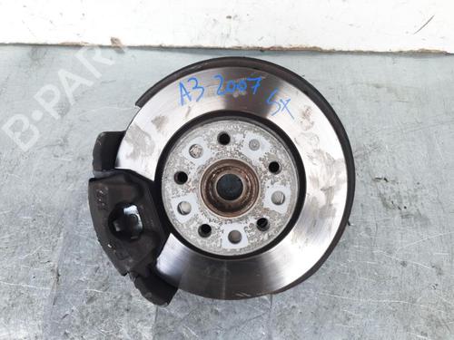 Used Left front steering knuckle AUDI A3 (8P1) 1.9 TDI (105 hp) 15155508