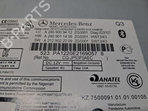 Electronic module MERCEDES-BENZ A-CLASS (W176) A 180 (176.042) | BP39492230M83 - Image 4