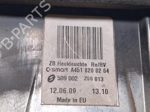Right taillight SMART FORTWO Coupe (451) 1.0 (451.331, 451.380) | BP40215611C35 - Image 5