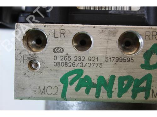 ABS pump FIAT PANDA (169_) 1.2 (169.AXB11, 169.AXB1A) | BP15144480M43 