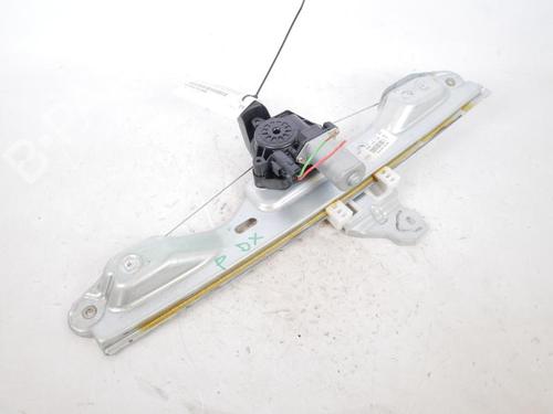 Rudehejsemekanisme Højre bagtil NISSAN QASHQAI II (J11, J11_) 1.6 dCi (130 hp) 15159482