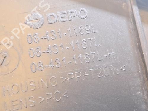 Left headlight FORD FOCUS II (DA_, HCP, DP) 1.6 TDCi | BP36880967C28  - Image 5
