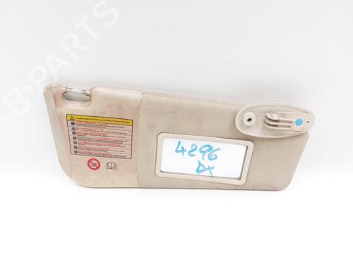 Højre solskærm FIAT GRANDE PUNTO (199_) 1.3 D Multijet (199.AXD11, 199.AXD1A, 199.AXD1B,... (90 hp) 27672086