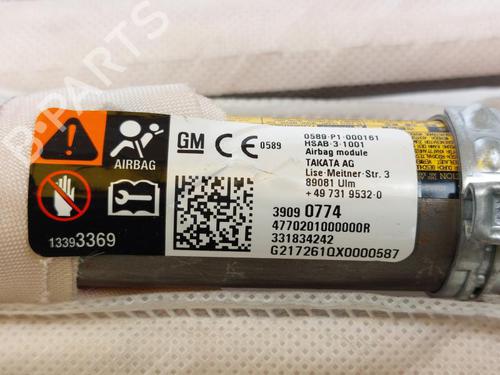 Right curtain airbag OPEL ASTRA K Sports Tourer (B16) 1.4 CNG (35) | BP15172925C12 