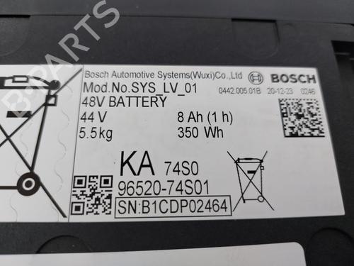 Battery SUZUKI VITARA (LY) 1.4 Hybrid (Mild Hybrid) (APK414) | BP15171064E11 