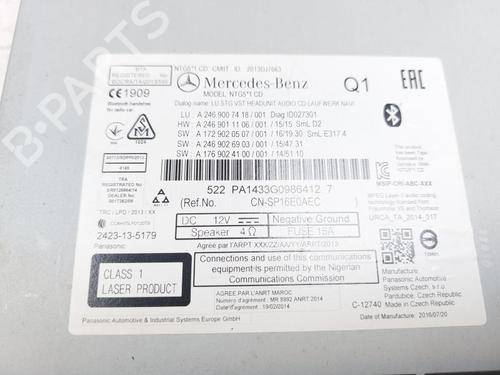 Electronic module MERCEDES-BENZ A-CLASS (W176) A 160 CDI / d (176.011) | BP27554819M83 