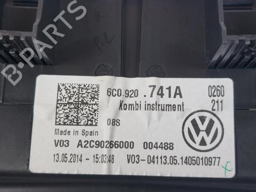 Instrument cluster VW POLO V (6R1, 6C1) 1.4 TDI | BP15165237C47 