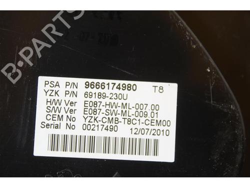Instrument cluster PEUGEOT 5008 (0U_, 0E_) 1.6 HDi | BP15143898C47 