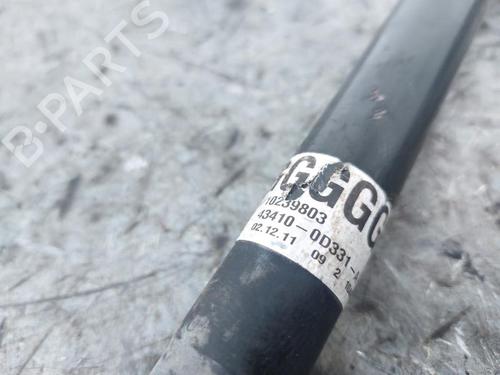 Right front driveshaft TOYOTA YARIS (_P13_) 1.4 D (NLP130_, NLP130) | BP30802863M39 