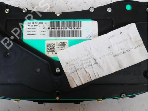 Instrument cluster PEUGEOT 307 (3A/C) 1.6 16V | BP15150283C47 