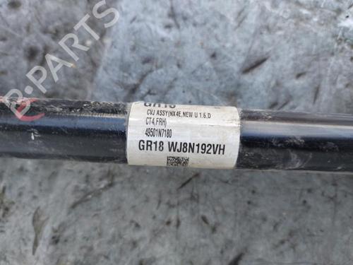 Right front driveshaft KIA SPORTAGE V (NQ5) 1.6 CRDi | BP17203532M39 