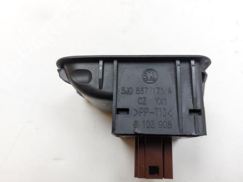 Left front window switch SKODA FABIA II (542) 1.4 TDI | BP28179763I27 
