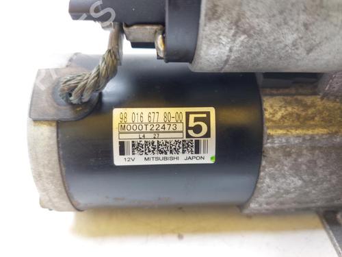 Starter PEUGEOT 2008 I (CU_) 1.4 HDi | BP25732626M8 - Image 5