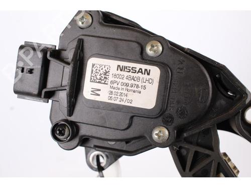 Pedal NISSAN QASHQAI II (J11, J11_) 1.5 dCi | BP15160596I4