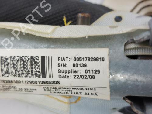 Left curtain airbag FIAT 500 (312_) 1.2 (312AXA1A) | BP23880909C11 