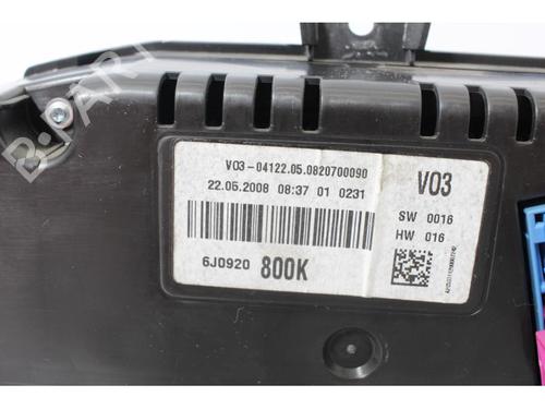 Instrument cluster SEAT IBIZA IV (6J5, 6P1) 1.2 | BP15146821C47 