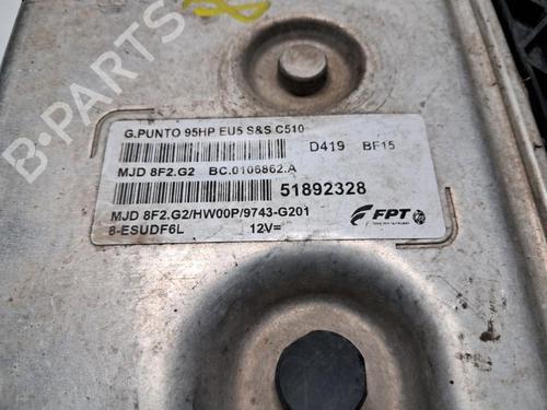 Engine control unit (ECU) FIAT PUNTO EVO (199_) 1.3 D Multijet | BP33196954M57 - Image 5