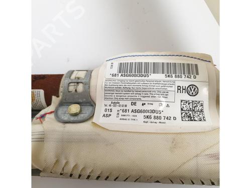 Right curtain airbag VW GOLF VI (5K1) 1.6 TDI | BP15152738C12 