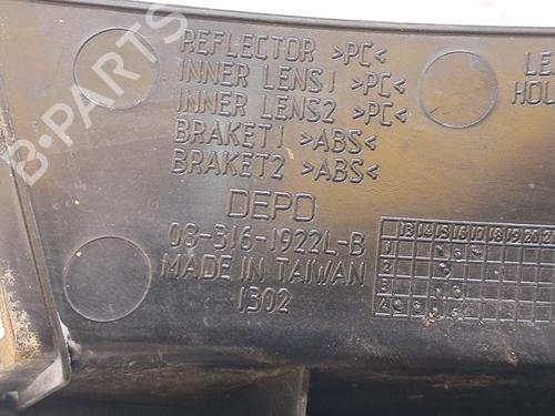 Left taillight MAZDA 3 (BK) 1.6 DI Turbo | BP40215528C34 - Image 5