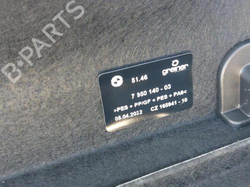 Rear parcel shelf BMW X1 (F48) xDrive 25 e Plug-in-Hybrid | BP29523016C85 