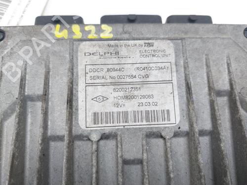 Motorstyringsenhed RENAULT CLIO II (BB_, CB_) 1.5 dCi (B/CB07) | BP29880232M57