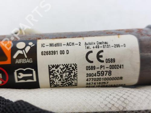Right curtain airbag OPEL CORSA E (X15) 1.4 LPG (08, 68) | BP15168830C12 