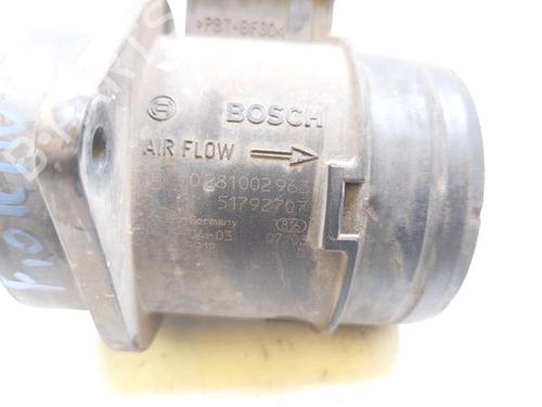 Mass air flow sensor FIAT FIORINO Box Body/MPV (225_) 1.3 D Multijet (225BXD1A, 225BXB1A, 225BXB11) | BP25434152M95 