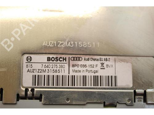 Radio AUDI A3 Convertible (8P7) 1.2 TFSI | BP15143780E6 