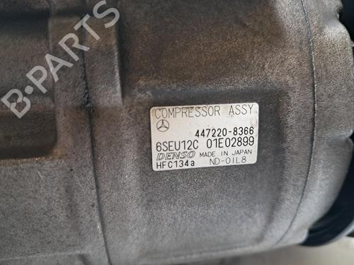 AC compressor MERCEDES-BENZ A-CLASS (W168) A 160 CDI (168.006) | BP31090260M34 