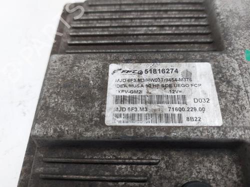 Engine control unit (ECU) LANCIA MUSA (350_) 1.3 D Multijet (350.AXM11, 350.AXM1A, 350.AXI1A) | BP28179794M57 