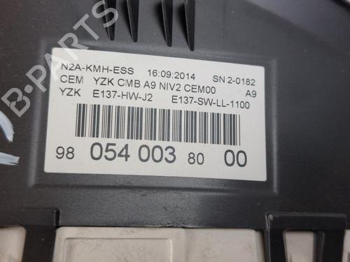 Instrument cluster PEUGEOT 208 I (CA_, CC_) 1.2 GPL | BP15173663C47