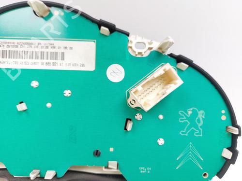 Instrument cluster CITROËN C3 II (SC_) 1.4 VTi 95 | BP28973695C47 - Image 3