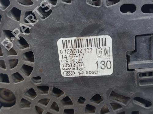 Alternator OPEL ASTRA K Sports Tourer (B16) 1.4 CNG (35) | BP15172962M7 