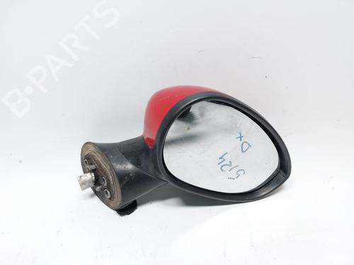 Used Right mirror FIAT 500 (312_) 1.2 (312AXA1A) (69 hp) 30801777