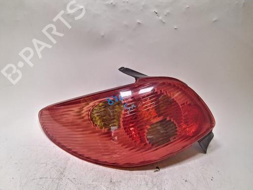Used Left taillight Left taillight PEUGEOT 206 Hatchback (2A/C) 1.4 HDi (69 hp) 39738847 39738847