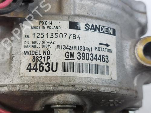 AC compressor OPEL ASTRA K Sports Tourer (B16) 1.4 CNG (35) | BP15172961M34 
