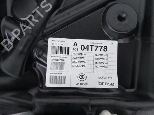 Front right window mechanism MERCEDES-BENZ A-CLASS (W177) A 220 4-matic (177.045) | BP29238437C23 - Image 4