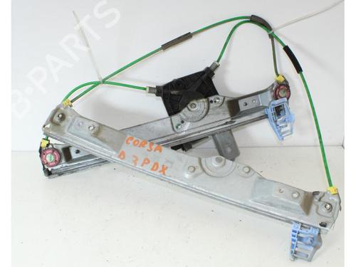 Used Front right window mechanism OPEL CORSA D (S07) 1.2 LPG (L08, L68) (83 hp) 15144833