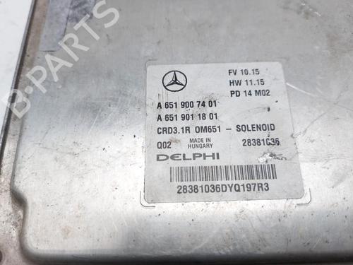 Engine control unit (ECU) MERCEDES-BENZ GLK-CLASS (X204) 200 CDI (204.901) | BP29607064M57 