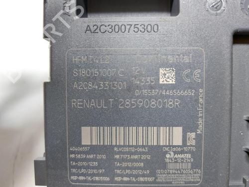 Electronic module RENAULT CAPTUR I (J5_, H5_) 0.9 TCe 90 | BP30802378M83  - Image 5