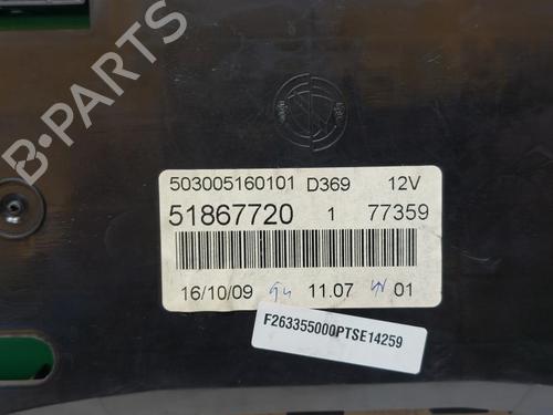 Instrument cluster FIAT DOBLO Cargo (263_) 1.6 D Multijet (263WXD1B, 263WXR1B, 263WXX1B, 263ZXD1B,... | BP27559846C47 - Image 5