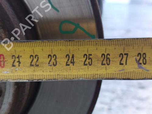 Rear axle PEUGEOT 2008 I (CU_) 1.6 HDi | BP27537646M2