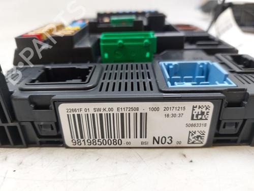 Electronic module PEUGEOT 2008 I (CU_) 1.2 THP 110 / PureTech 110 | BP28529116M83 