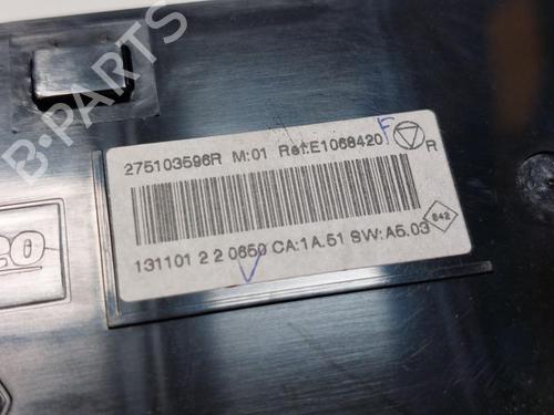 Climate control RENAULT MEGANE III Hatchback (BZ0/1_, B3_) 1.2 TCe (BZ2B, BZ11) | BP33196332I5 - Image 5