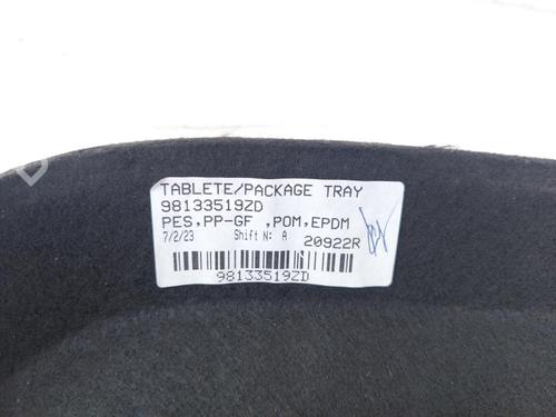 Rear parcel shelf PEUGEOT 208 I (CA_, CC_) 1.5 BlueHDI 100 | BP26672050C85