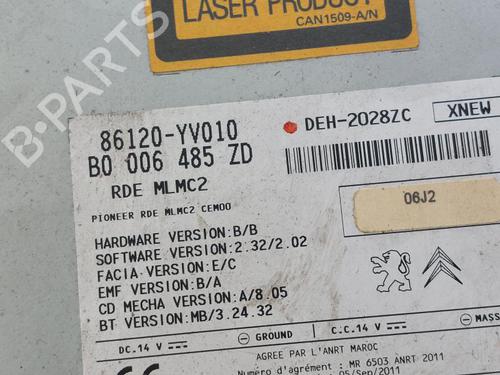 Bilradio CITROËN C1 (PM_, PN_) 1.0 | BP29519558E6 