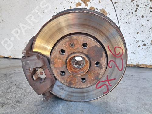 Used Left front steering knuckle Left front steering knuckle VW POLO V (6R1, 6C1) 1.2 (60 hp) 39163372 39163372