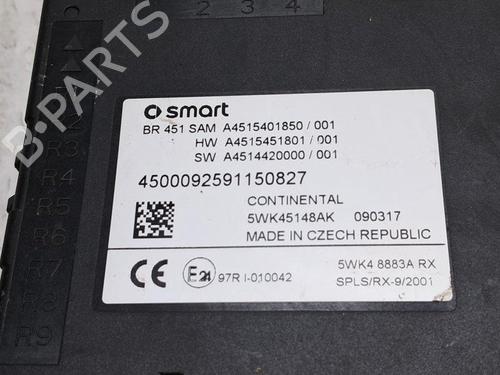 Electronic module SMART FORTWO Coupe (451) 0.8 CDi (451.300) | BP34122996M83  - Image 5